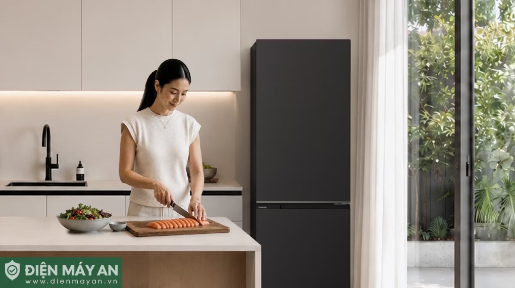 Tủ lạnh Panasonic Inverter 374 lít NR-BV412BWKV